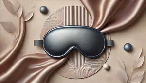 A Weighted Eye Mask weighted eye mask